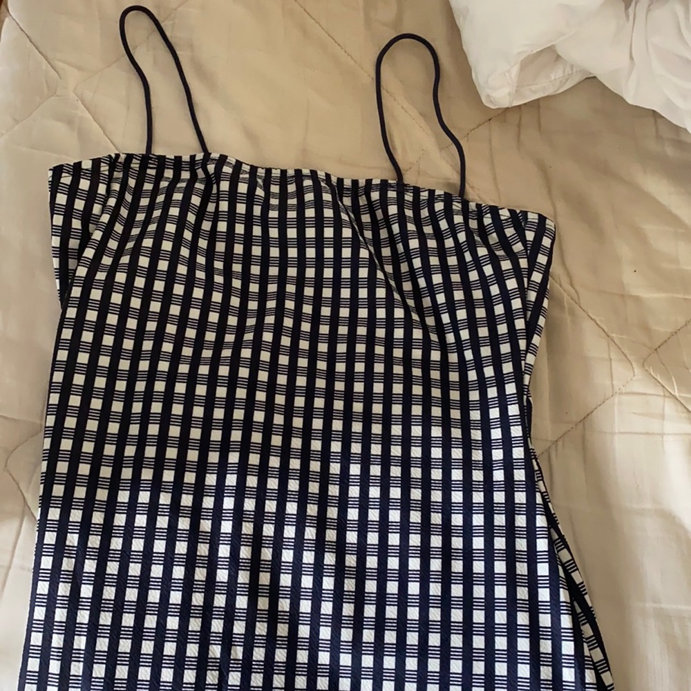 Checkered dress, slightly used